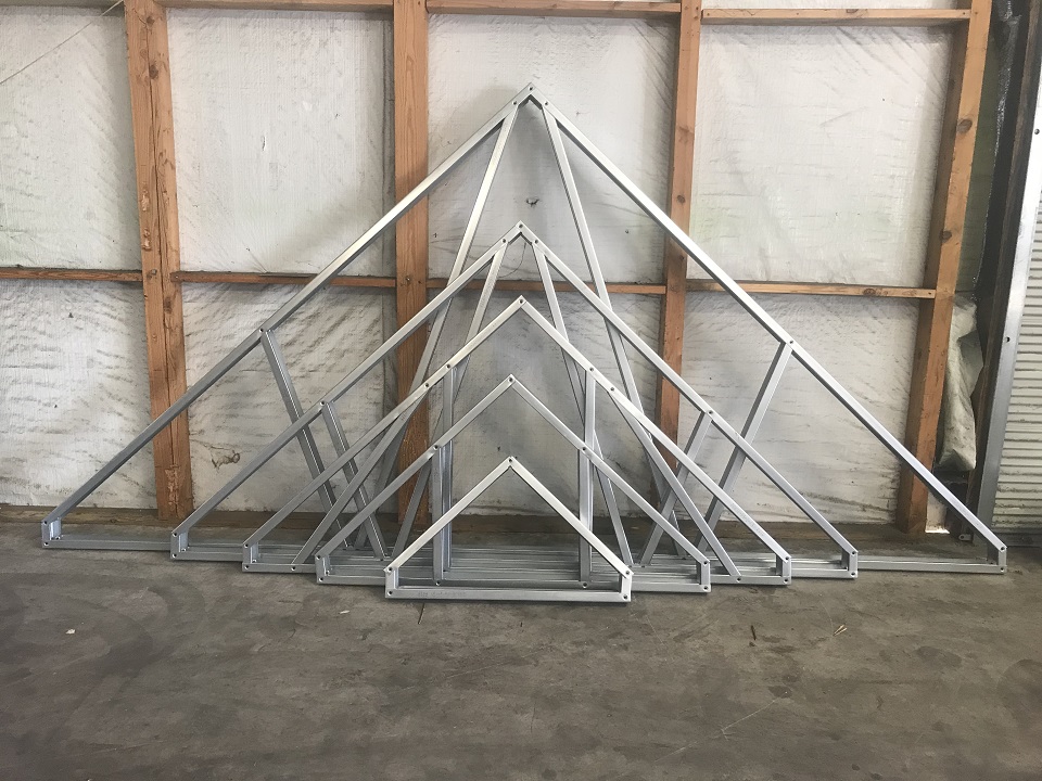 Metal Trusses - B&M Metal Roofing