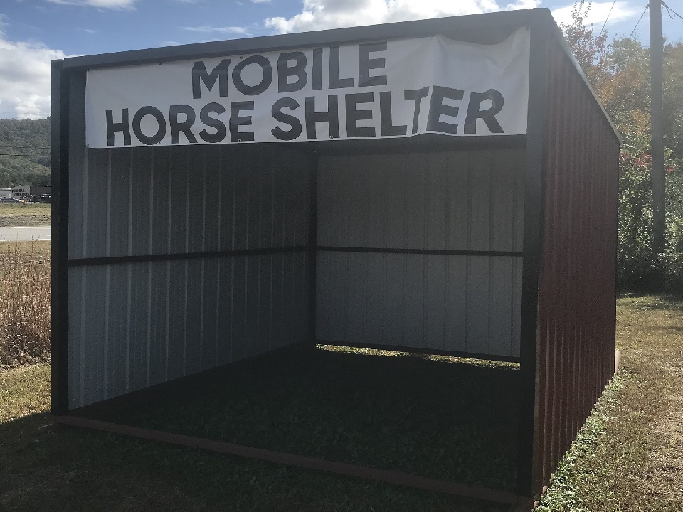 mobile horse shelter