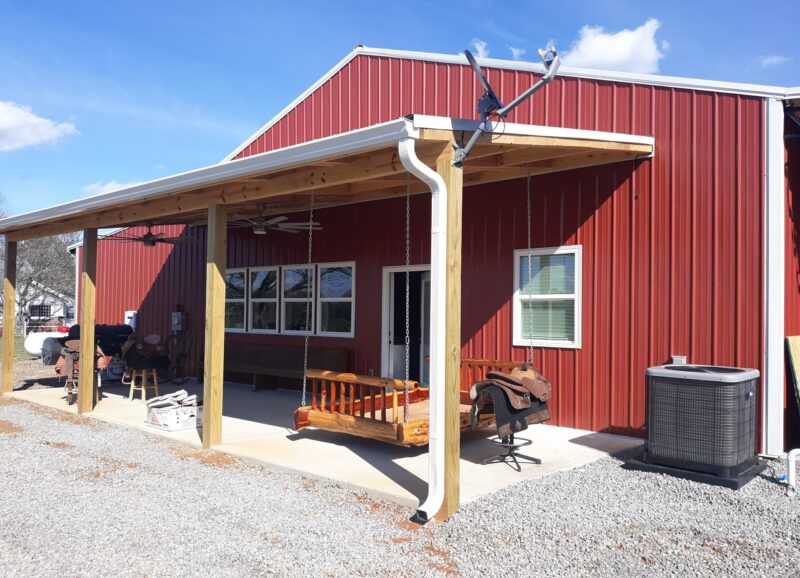 Barndominium B&M Metal Roofing